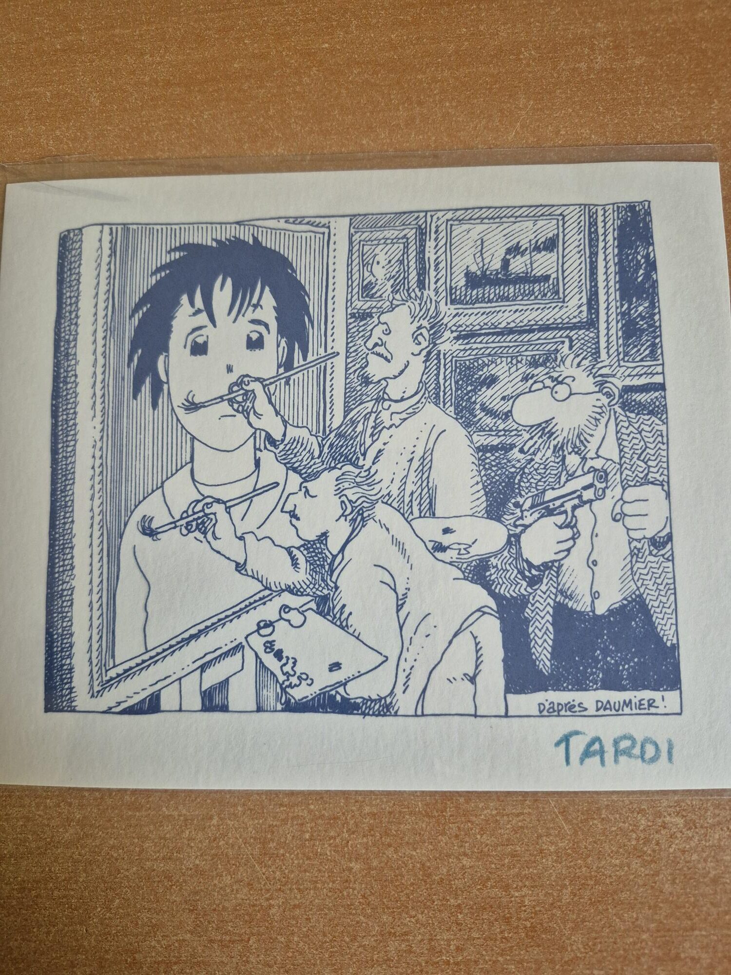 TARDI, Tiré à part num et signé avec ex-libris signé – Image 3