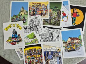Portfolio Franck Margerin 12 ex-libris signés